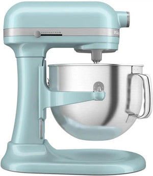 KitchenAid - 7 QT Mineral Water Blue Bowl-Lift Stand Mixer with Redesigned Premium Touchpoints - KSM70SNDXMI