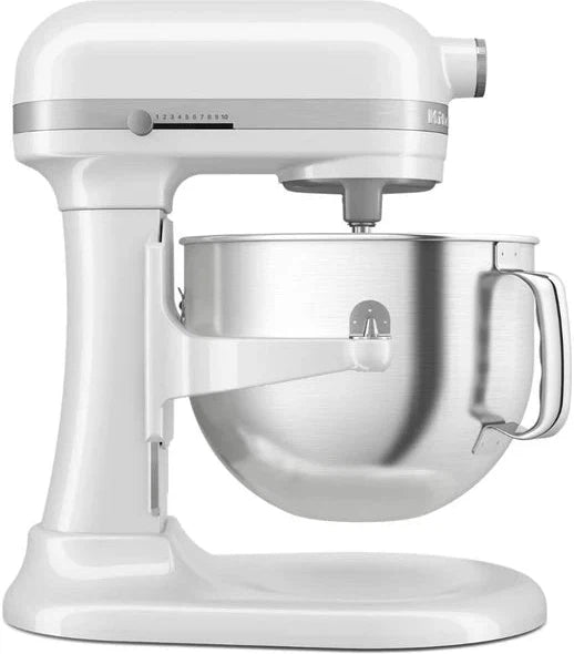 KitchenAid - 7 QT White Bowl-Lift Stand Mixer with Redesigned Premium Touchpoints - KSM70SNDXWH