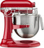 KitchenAid - 8 QT NSF Certified Commercial Series Empire Red Bowl-Lift Stand Mixer with Stainless Steel Bowl Guard - KSMC895ER