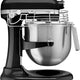 KitchenAid - 8 QT NSF Certified Commercial Series Onyx Black Bowl-Lift Stand Mixer with Stainless Steel Bowl Guard - KSMC895OB