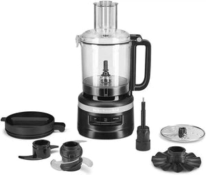 KitchenAid - 9 Cup Black Matte Food Processor - KFP0921BM