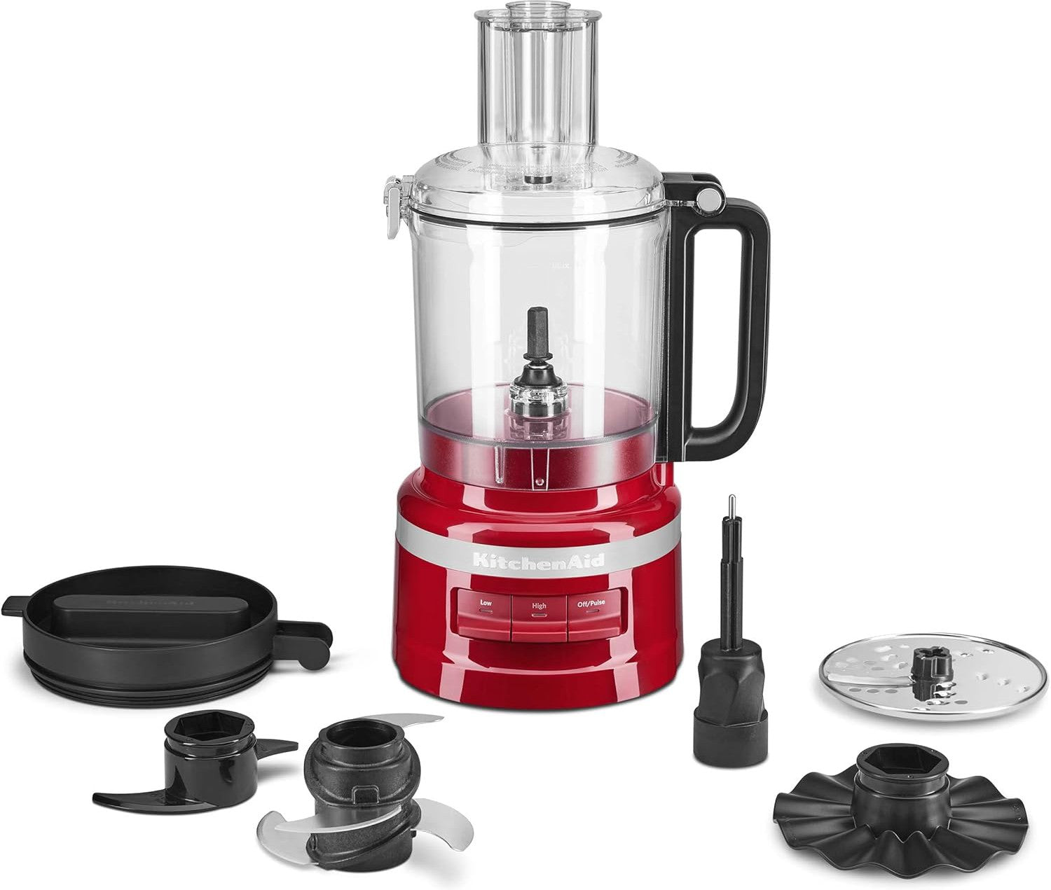 KitchenAid - 9 Cup Empire Red Food Processor - KFP0921ER