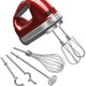 KitchenAid - 9-Speed Candy Apple Red Hand Mixer - KHM926CA