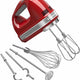 KitchenAid - 9-Speed Empire Red Hand Mixer - KHM926ER