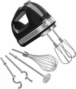 KitchenAid - 9-Speed Onyx Black Hand Mixer - KHM926OB