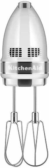 KitchenAid - 9-Speed White Hand Mixer - KHM926WH