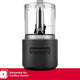 KitchenAid - Black Matte Cordless Food Chopper - Battery Included - KFCR531BM