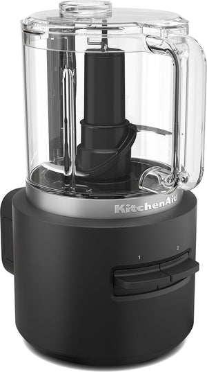 KitchenAid - Black Matte Cordless Food Chopper - Battery Included - KFCR531BM