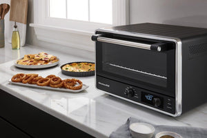 KitchenAid - Black Matte Digital Air Fry Countertop Oven - KCO124BM