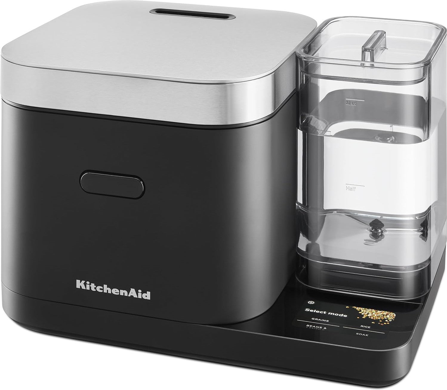 KitchenAid - Black Matte Grain and Rice Cooker - KGC3155BM