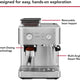 KitchenAid - Brushed Stainless Steel Semi-Automatic Espresso Machine with Burr Grinder - KES6551SX