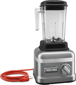 KitchenAid - Commercial NSF Contour Silver 3.5HP Beverage Blender 60oz Jar - KSBC1B0CU