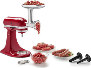 KitchenAid - Metal Food Grinder Attachment - KSMMGA