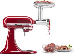 KitchenAid - Metal Food Grinder Attachment - KSMMGA