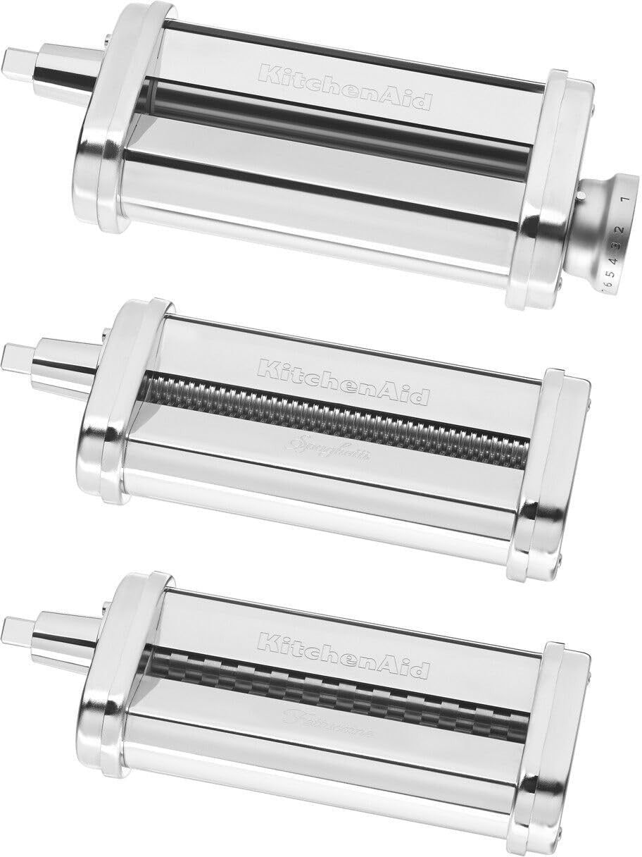 KitchenAid - Pasta Roller & Cutter Attachment Set - KSMPRA