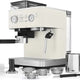 KitchenAid - Porcelain Semi-Automatic Espresso Machine with Burr Grinder - KES6551PL