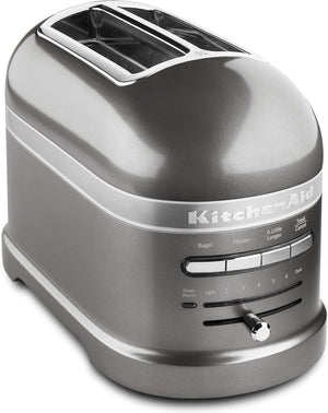 KitchenAid - Pro Line Series 2-Slice Medallion Silver Automatic Toaster - KMT2203MS