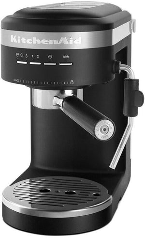 KitchenAid - Semi-Automatic Espresso Machine Black Matte - KES6403BM