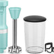 KitchenAid - Variable Speed Corded Hand Blender Aqua Sky - KHBV53AQ