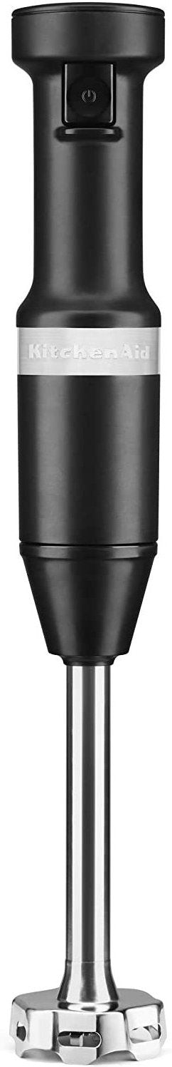 KitchenAid - Variable Speed Corded Hand Blender Black Matte - KHBV53BM