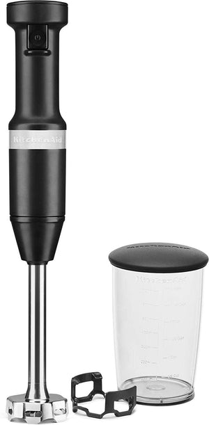 KitchenAid - Variable Speed Corded Hand Blender Black Matte - KHBV53BM