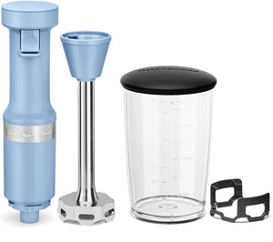 KitchenAid - Variable Speed Corded Hand Blender Blue Velvet - KHBV53VB