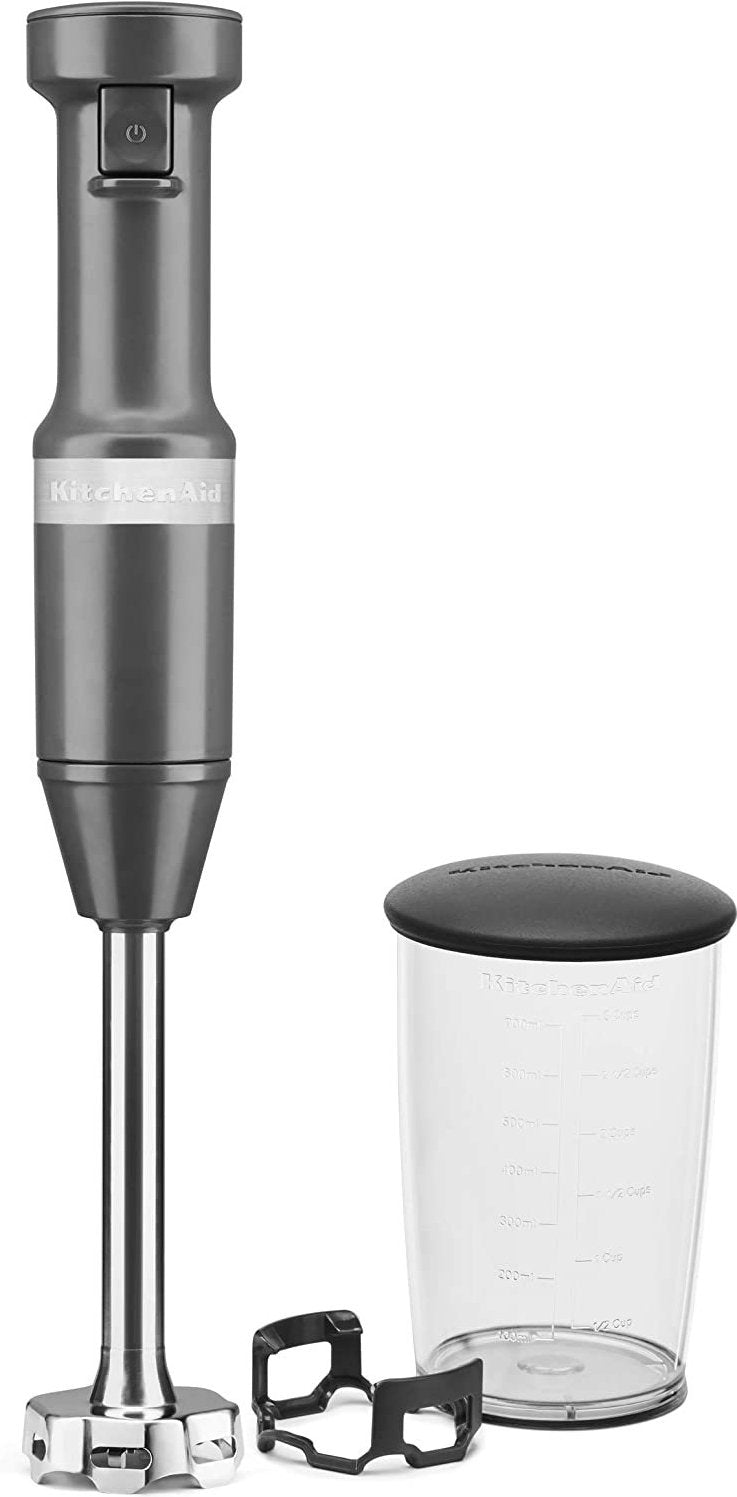 KitchenAid - Variable Speed Corded Hand Blender Charcoal Grey - KHBV53DG