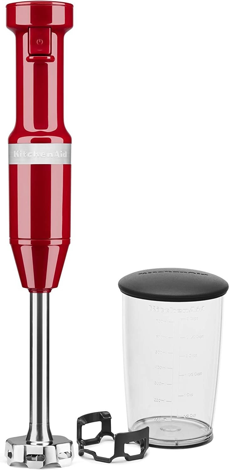 KitchenAid - Variable Speed Corded Hand Blender Empire Red - KHBV53ER