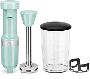 KitchenAid - Variable Speed Corded Hand Blender Ice Blue - KHBV53IC