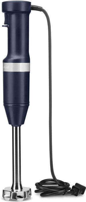 KitchenAid - Variable Speed Corded Hand Blender Ink Blue - KHBV53IB