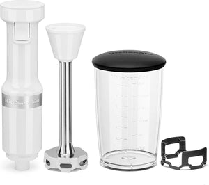 KitchenAid - Variable Speed Corded Hand Blender White - KHBV53WH