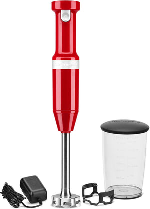 KitchenAid - Variable Speed Cordless Hand Blender Empire Red - KHBBV53ER