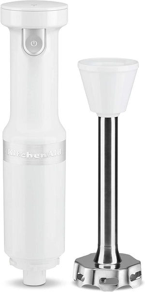 KitchenAid - Variable Speed Cordless Hand Blender White - KHBBV53WH