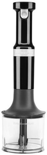 KitchenAid - Variable Speed Cordless Hand Blender with Accessories Onyx Black - KHBBV83OB