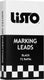 Listo - Black Marking Pencil Refills Writes on Any Surface, 72/Bx - 162BBK