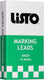 Listo - Green Marking Pencil Refills Writes on Any Surface, 72/Bx - 162BGN