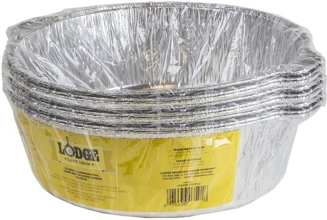 Lodge - 12" Foil Liners Pack of 12 - A12F12