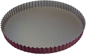 Louis Tellier - 10.23" Non-Stick Round Fluted Tart Mould - 226332