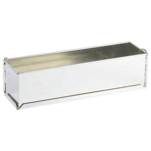 Louis Tellier - 13.77" x 3.14" x 3.14" Tin Plate Springform Long Loaf Pan With Removable Bottom - 119720