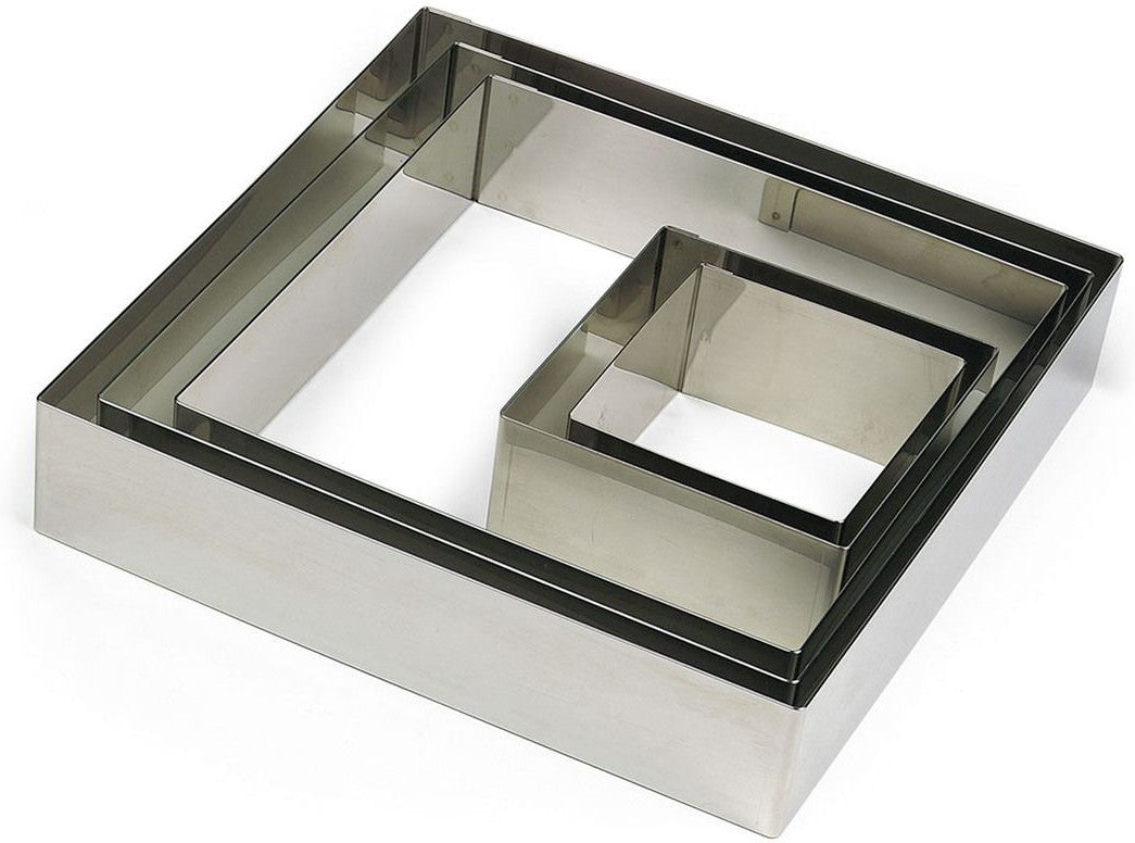 Louis Tellier - 2.36" Stainless Steel Square Cake Frame - 869030