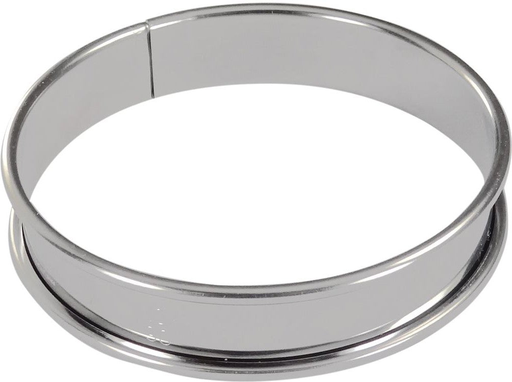 Louis Tellier - 3.54" Stainless Steel Square Tart Rings, Set of 4 - 889830