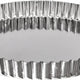 Louis Tellier - 9.44" x 9.05" x 0.98" Tin Plate Round Fluted Tart Mould With Removable Bottom - 126430