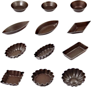 Louis Tellier - Non-Stick Pastry Mould, Set of 60 - 285201