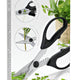 Louis Tellier - Stainless Steel Kitchen & Herb shears, Boxed - 50 478 09 02