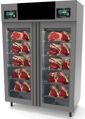 Maturmeat - 100+100 kg Aging Cabinet with ClimaTouch & Fumotic - 45176