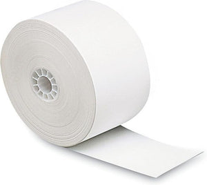 Max Prime - 1.75" X 165' VE 1 ply White Bond Register Rolls, Pack of 10/Pack of 3/Pack of 30 - RRT1441165