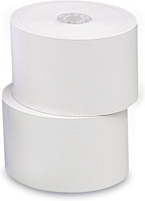 Max Prime - 1.75" X 230' VE 1ply White Thermal Register Rolls, 10rl/pk, 5pk/Case, 50rl/case - RRT7441230-VE