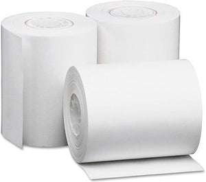 Max Prime - 2.25" X 100' 2ply Bond Register Rolls, Pack of 10, Pack of 4, Pack of 40 - RRT2225100