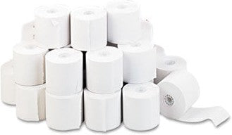 Max Prime - 2.25" X 165' Bond Register Rolls, Pack of 10, Pack of 4, Pack of 40 - RRT1225165