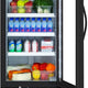 Maxx Cold - 12 Cu ft. Black Glass Single Door Merchandiser Refrigerator - MXM1-12RBHC